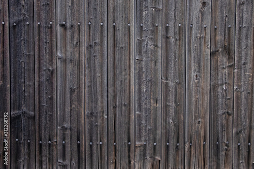 Old wooden wall background or texture.