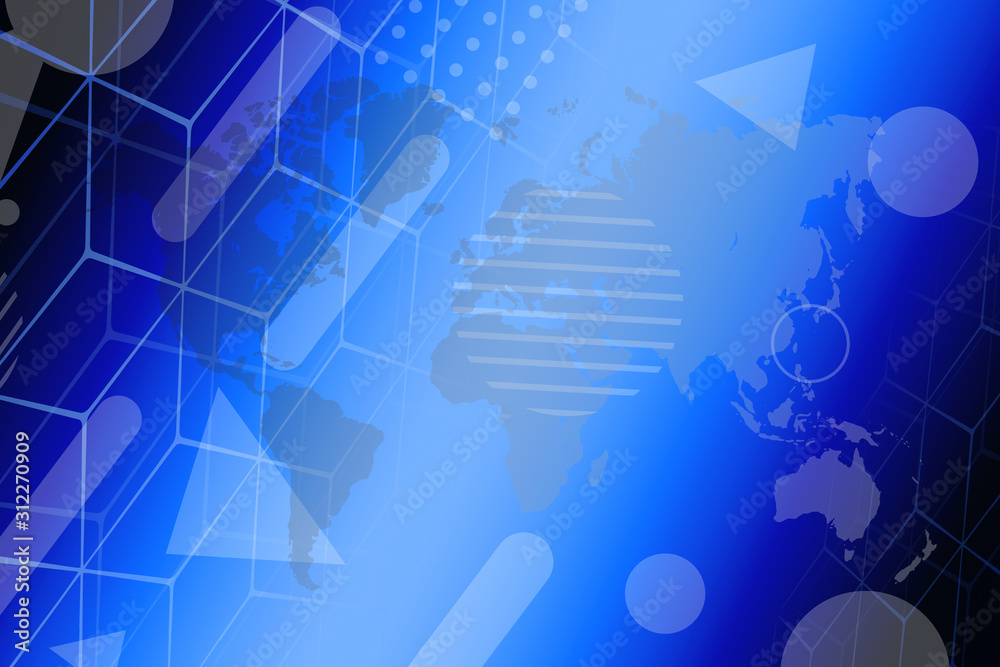 Obraz premium abstract, blue, pattern, design, white, texture, square, lines, wallpaper, geometric, illustration, light, 3d, line, color, black, art, flag, graphic, backdrop, digital, shape, technology, seamless