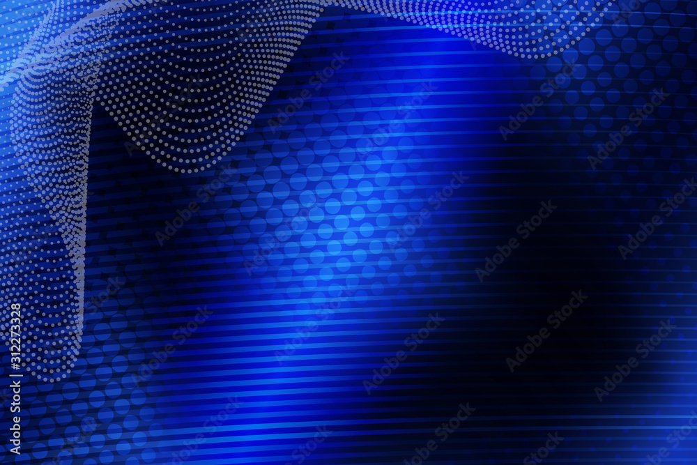 Obraz premium abstract, blue, design, technology, light, fractal, space, wallpaper, science, pattern, black, texture, energy, backdrop, concept, illustration, business, line, grid, communication, motion, lines, art
