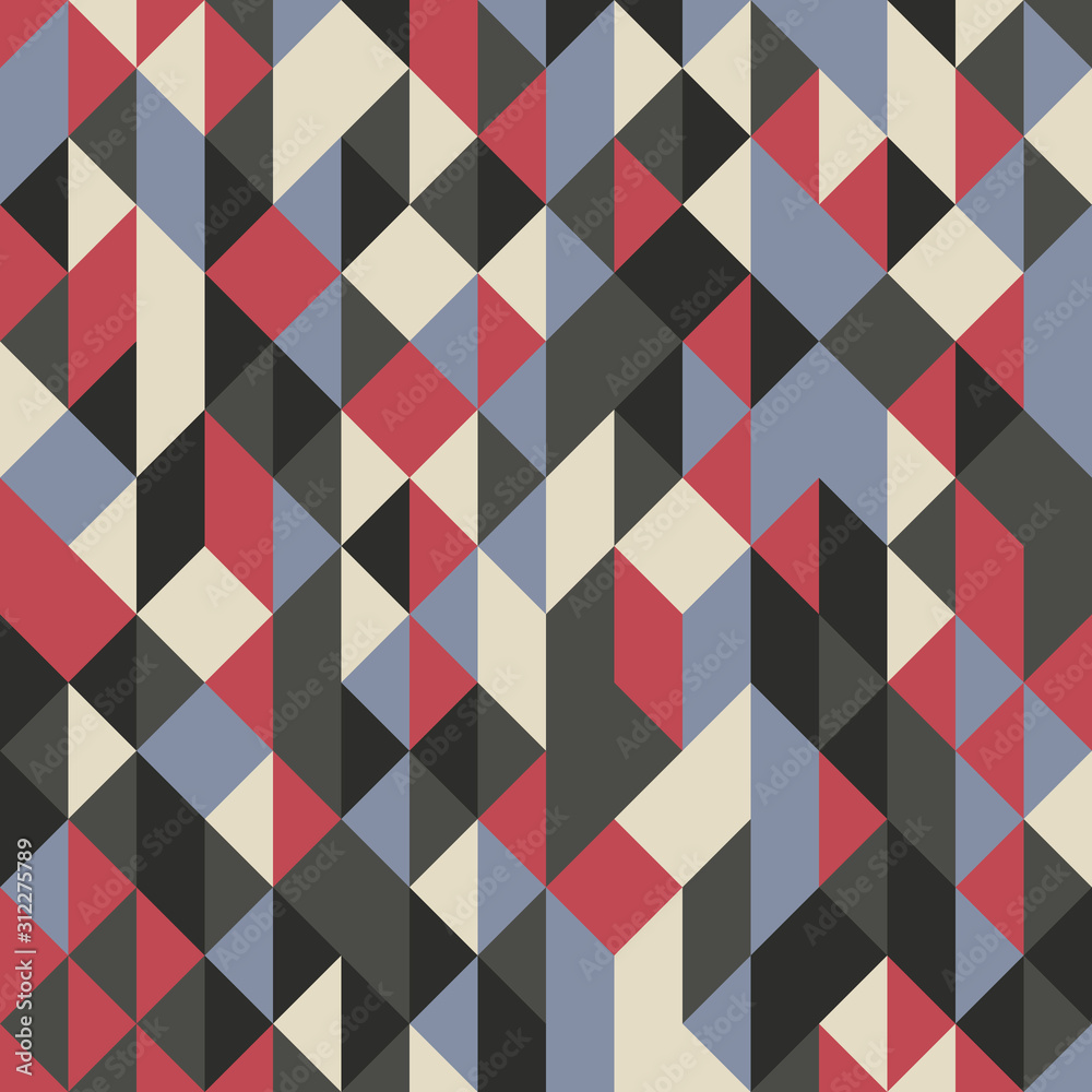 Pattern with random colored Diamonds Generative Art background illustration Pattern with random colored Diamonds Generative Art background illustration