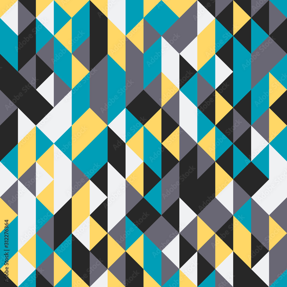 Pattern with random colored Diamonds Generative Art background illustration Pattern with random colored Diamonds Generative Art background illustration