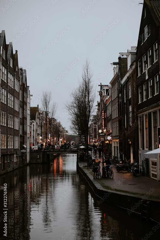 Soirée à Amsterdam 