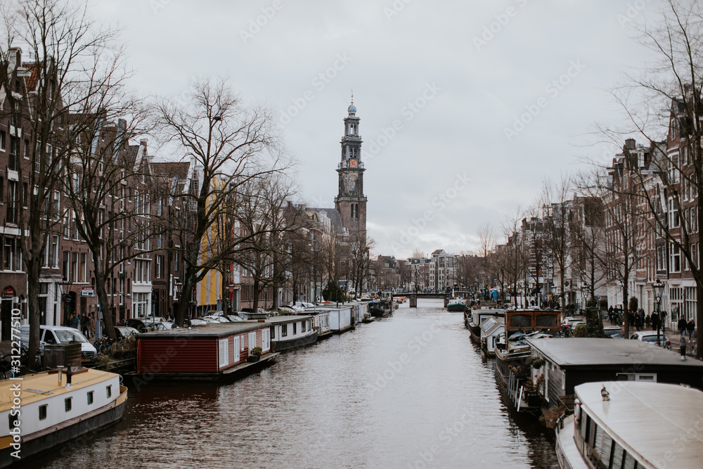 Paysage d'Amsterdam