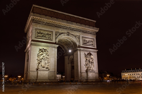 Arc De Triomphe without cars
