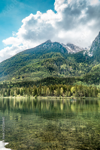 vacations in the mountains on a mountain lake © Dominik