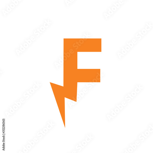Free Download F Electric Logo - GFXLoad