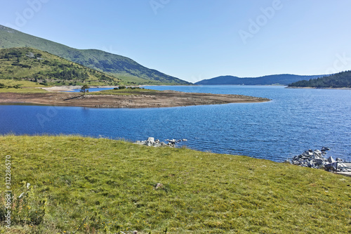 Landscape of Belmeken Dam, Rila mountain, Bulgaria © hdesislava