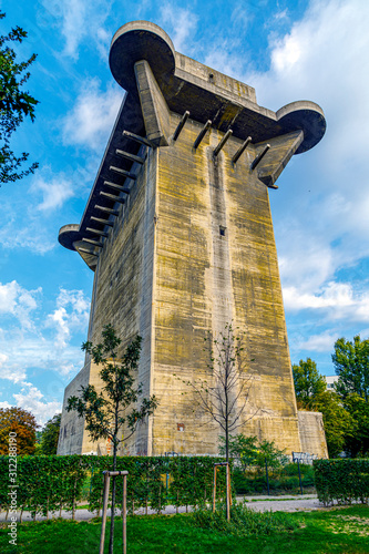 Photography lane in park Augarten in Vienna Austria