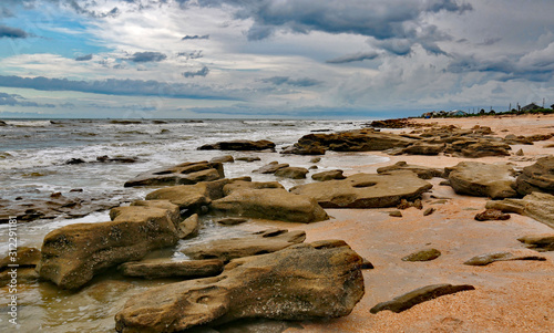 Florida's east coast near Marineland provides interesting landscape photo