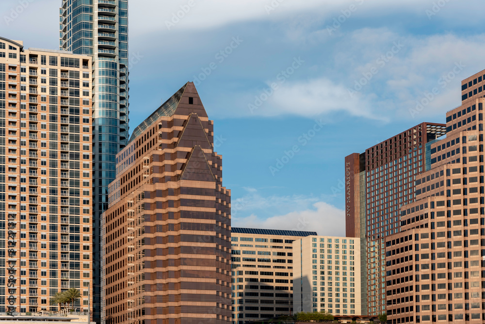 Fototapeta premium Austin Skyline at sunset
