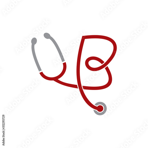 B Stethoscope Logo