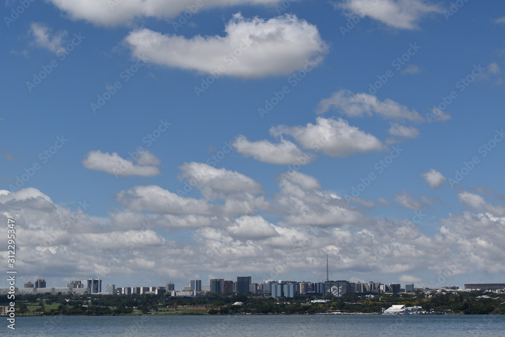 panorama of city of Brasilia