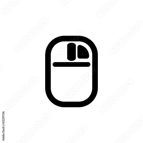 mouse icon design line style part 8 right click and scroll