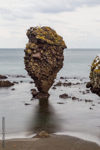 Ebisu Iwa sea stacks in Hokkaido