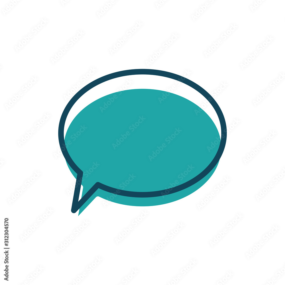 Bubble speech icon Bubble speech icon