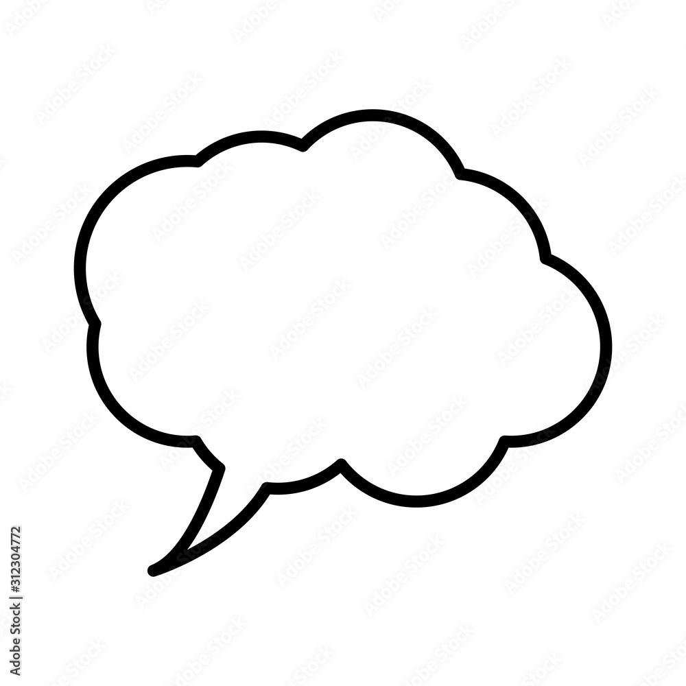 Bubble speech icon Bubble speech icon