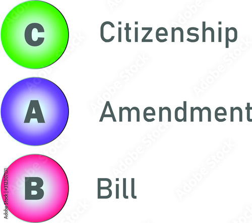 citizen amendment bill image illustration