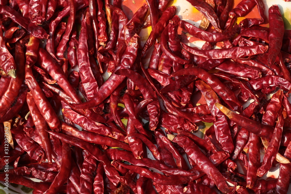Dried Chili Peppers, Spicy Peppers Dried Chili Peppers, Spicy Peppers