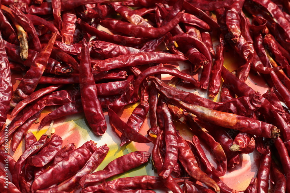 Dried Chili Peppers, Spicy Peppers Dried Chili Peppers, Spicy Peppers