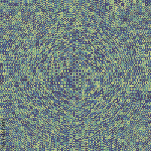 Pattern with random colored Circles Generative Art background illustration