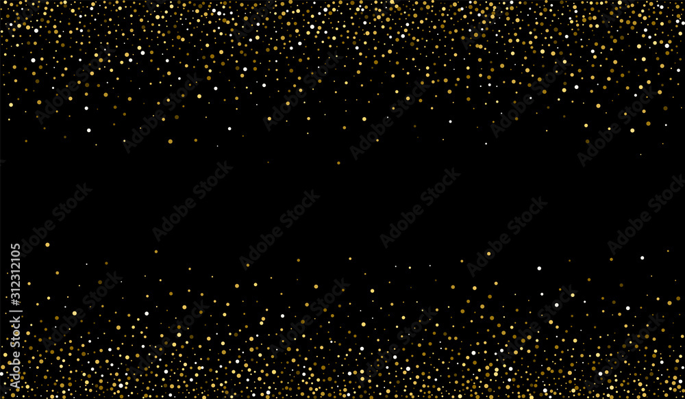 Gold Glow Falling Card. Vector Rain Backdrop. Anniversary Illustration. Gold Splash Shiny Illustration. Round Holiday Texture. Gold Glow Falling Card. Vector Rain Backdrop. Anniversary Illustration. Gold Splash Shiny Illustration. Round Holiday Texture.