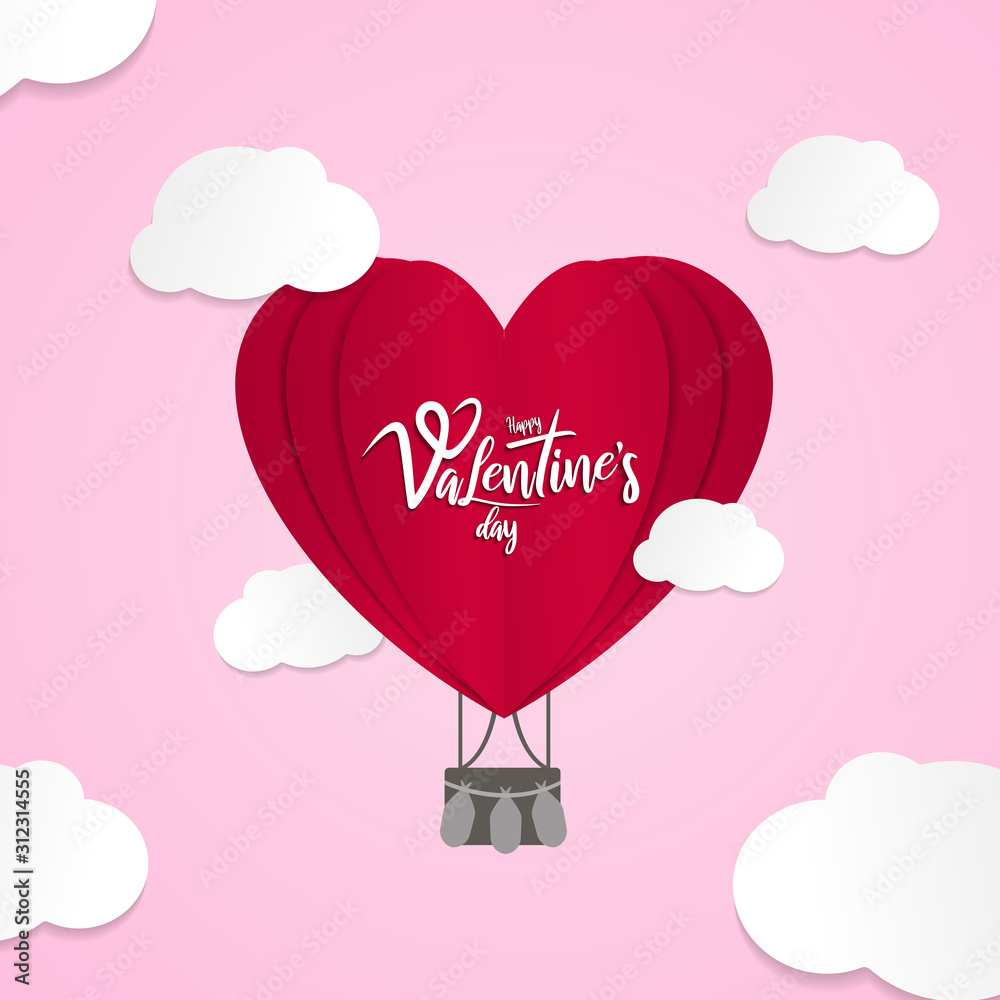 Poster for valentine’s day design background. Lovely objects for design. Vector illustration for greeting card, cute love flyer, romantic invitation poster and banner.