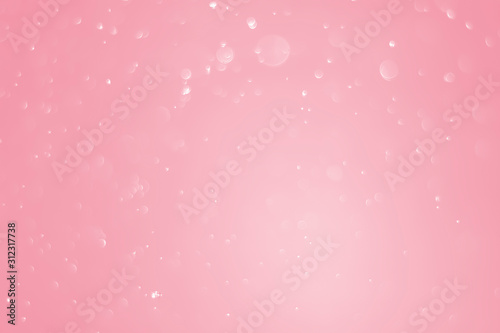 Bokeh light soft pink background. Backdrop