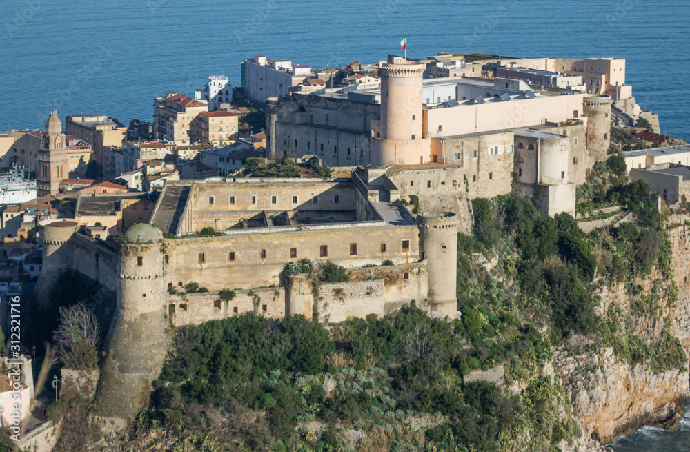 Gaeta, Italy - one of the most spectacular cities along the Tyrrhenian Sea, Gaeta displays an amazing Medieval Old Town, famous of its churches and fortifications