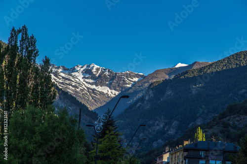 the landscape in andorra