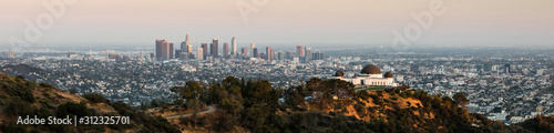 Los Angeles Griffith landscape view