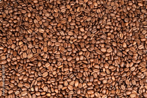 background from beans roasted coffee beans