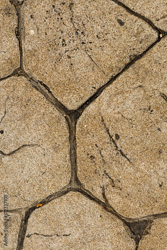beige brown stone vertical pattern cement lines background pattern