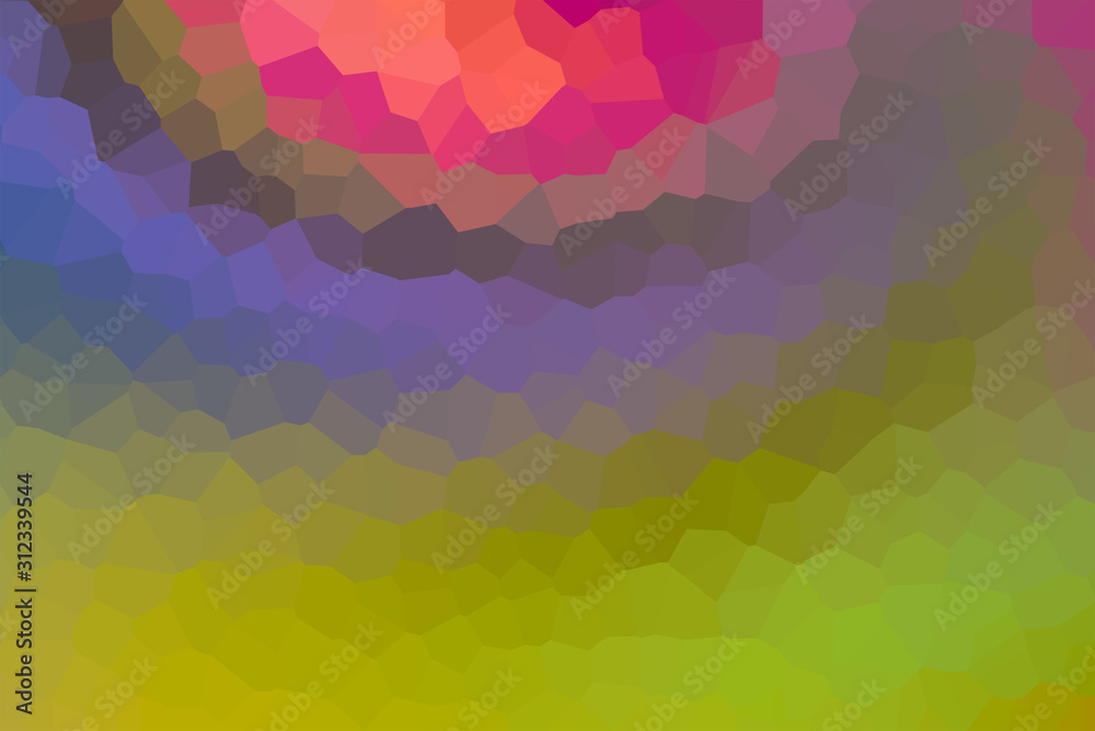 light multicolor polygonal background green khaki pink lilac base art