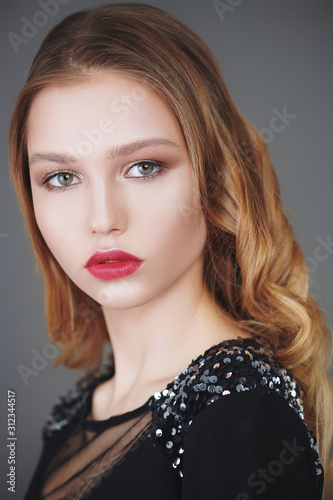 portrait of young model