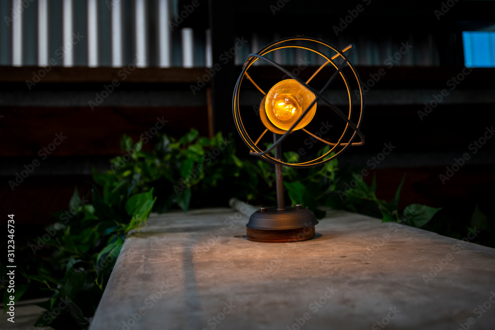 Obraz premium Vintage style rustic led light bulbs