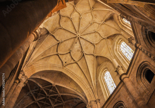 The Cathedral of Santo Domingo de la Calzada is a Roman Catholic church in La Rioja, Spain.