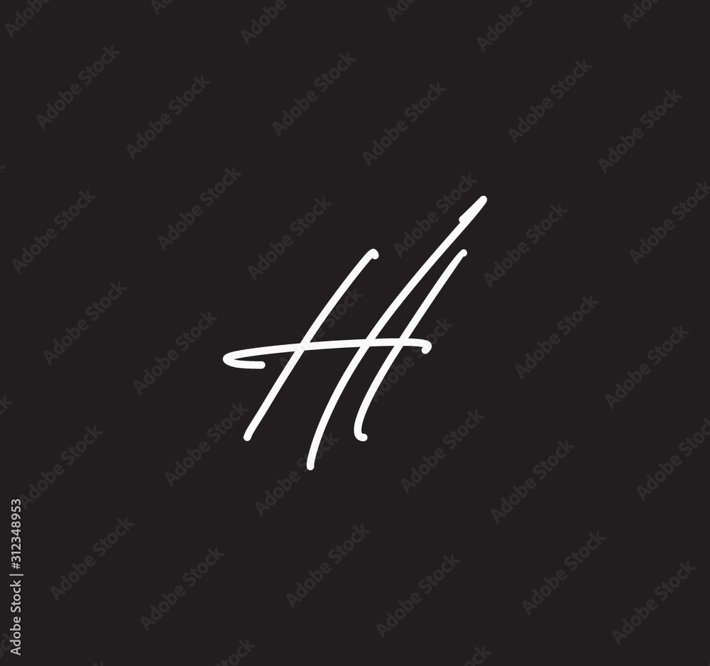 Couple Cursive Letters Initial Signature Handwriting Calligraphy Couple Cursive Letters Initial Signature Handwriting Calligraphy