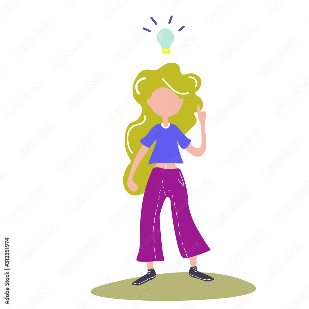 to the girl invite an idea to the head to the girl invite an idea to the head