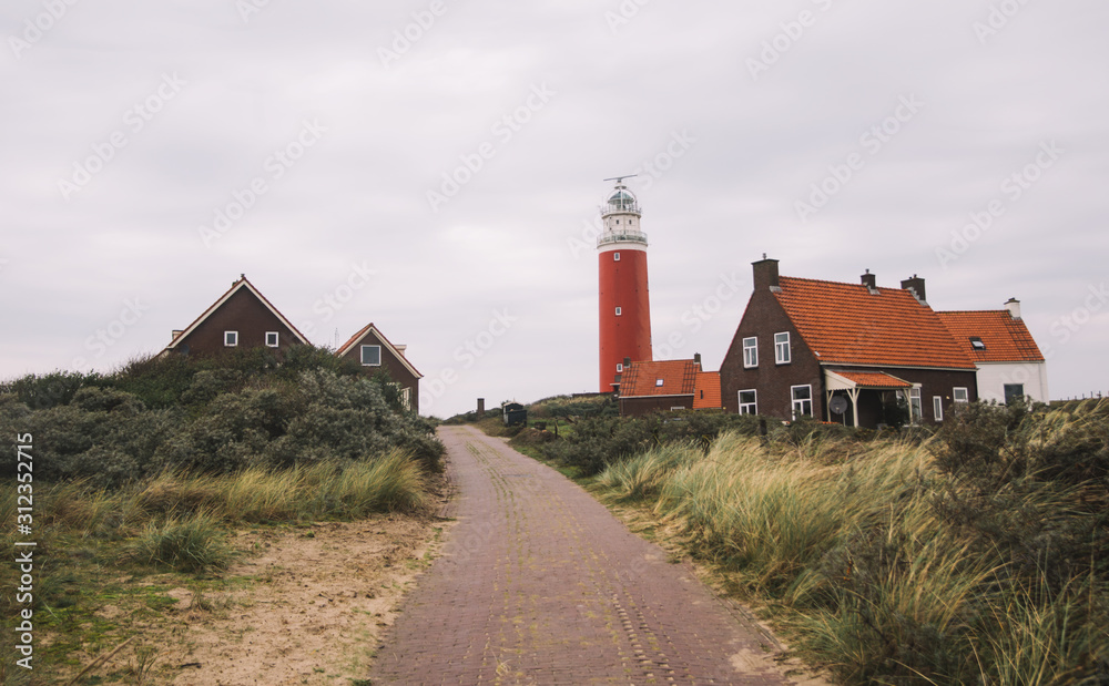 Texel Island - Netherland island and Lighthouse