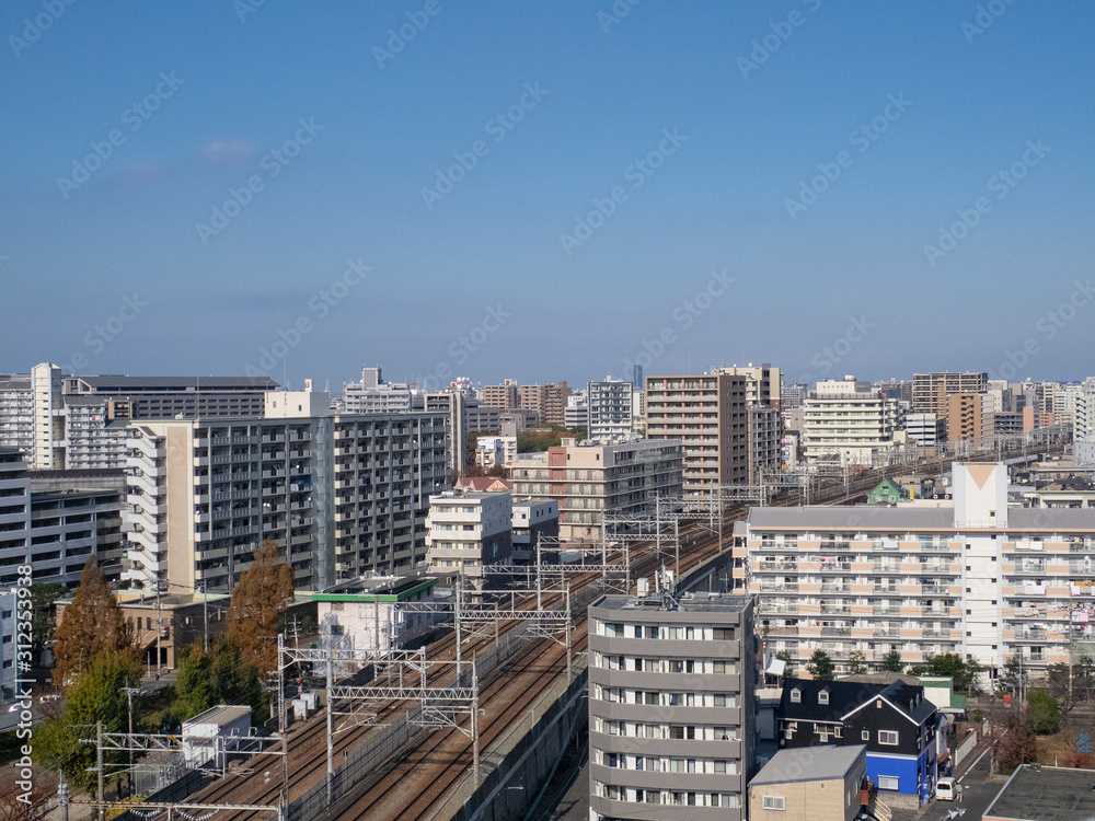 Fototapeta premium 都市風景