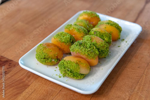 Turkish Stuffed Turkish Apricots