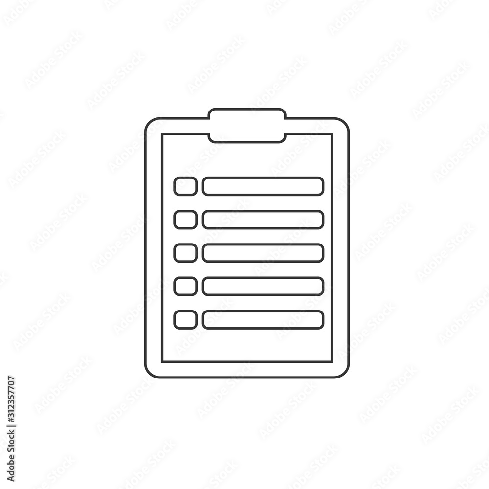 clipboard with notes icon vector illustration for graphic design and websites clipboard with notes icon vector illustration for graphic design and websites