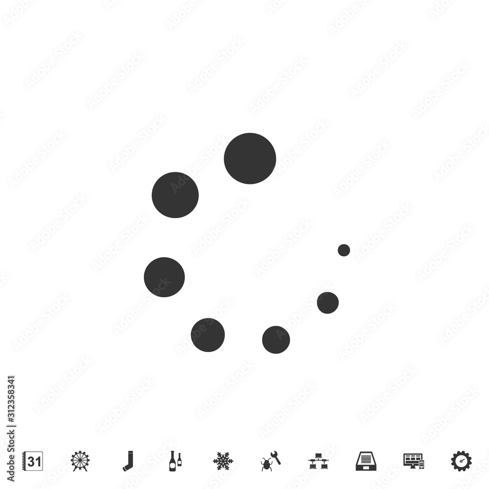 loading icon vector illustration for graphic design and websites loading icon vector illustration for graphic design and websites