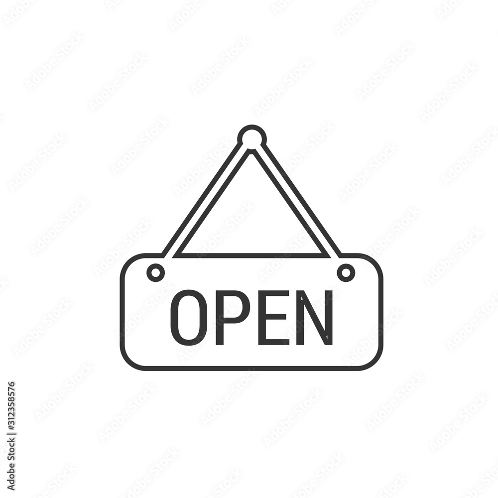store open sign icon vector illustration for graphic design and websites store open sign icon vector illustration for graphic design and websites