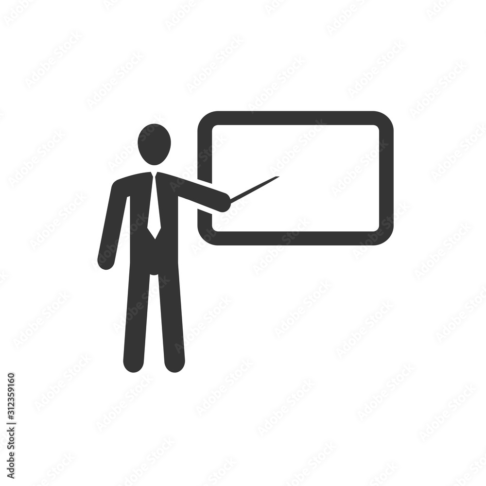 teacher icon vector illustration for graphic design and websites teacher icon vector illustration for graphic design and websites