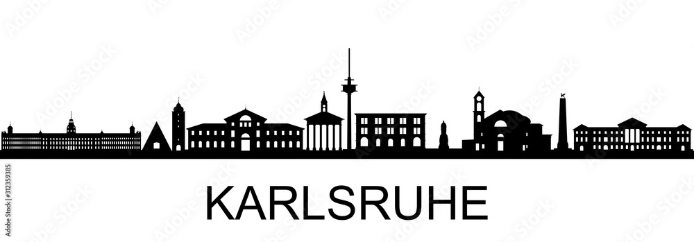 Karlsruhe Skyline