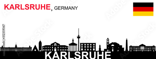 Karlsruhe Silhouette