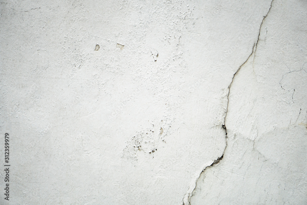 Fototapeta premium Background wall color peeling lichen stains