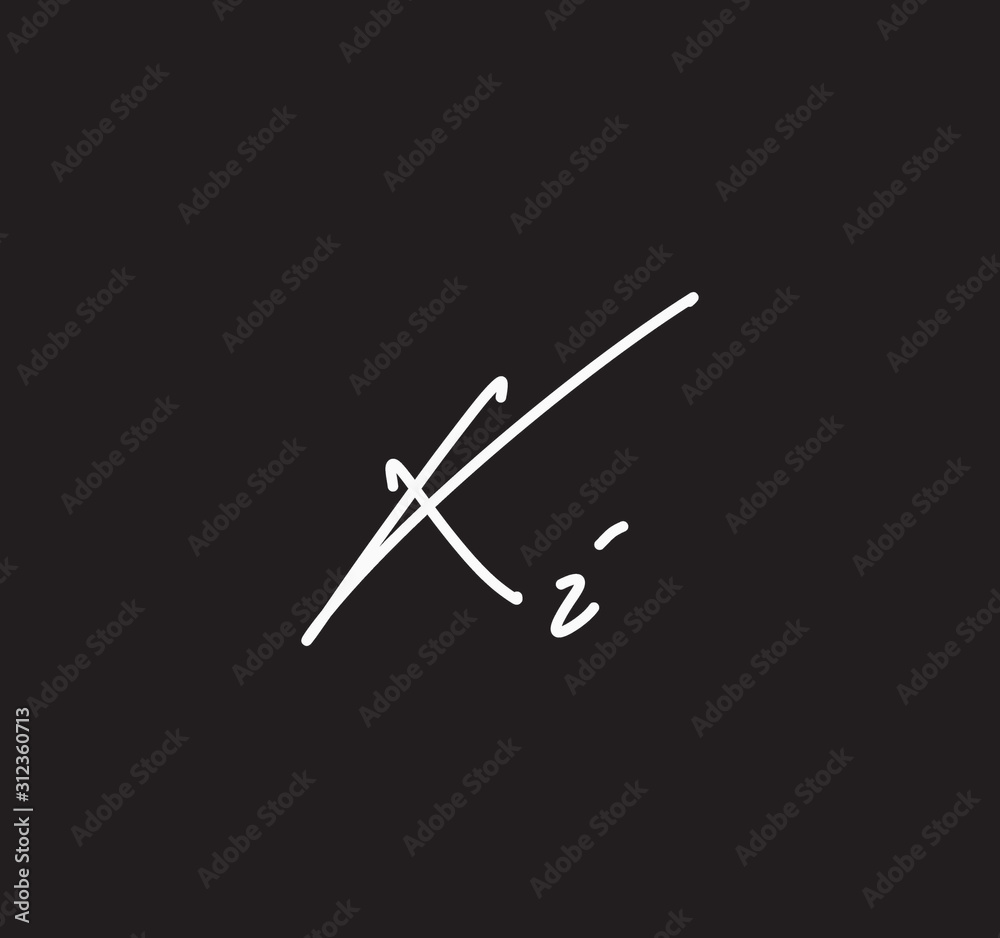 Couple Cursive Letters Initial Signature Handwriting Calligraphy Couple Cursive Letters Initial Signature Handwriting Calligraphy