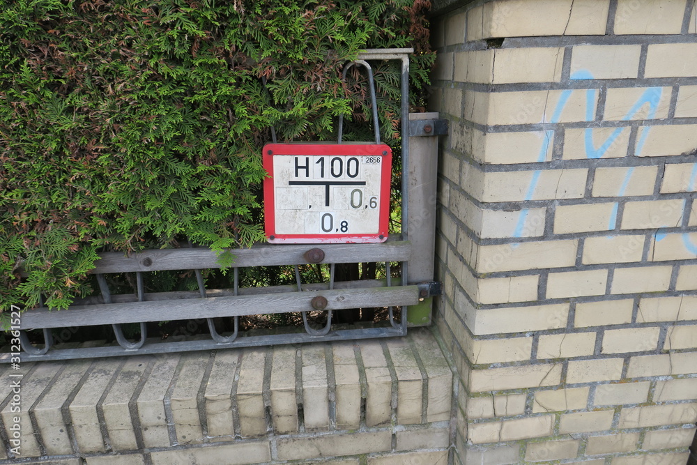 Fototapeta premium Wasseranschluß